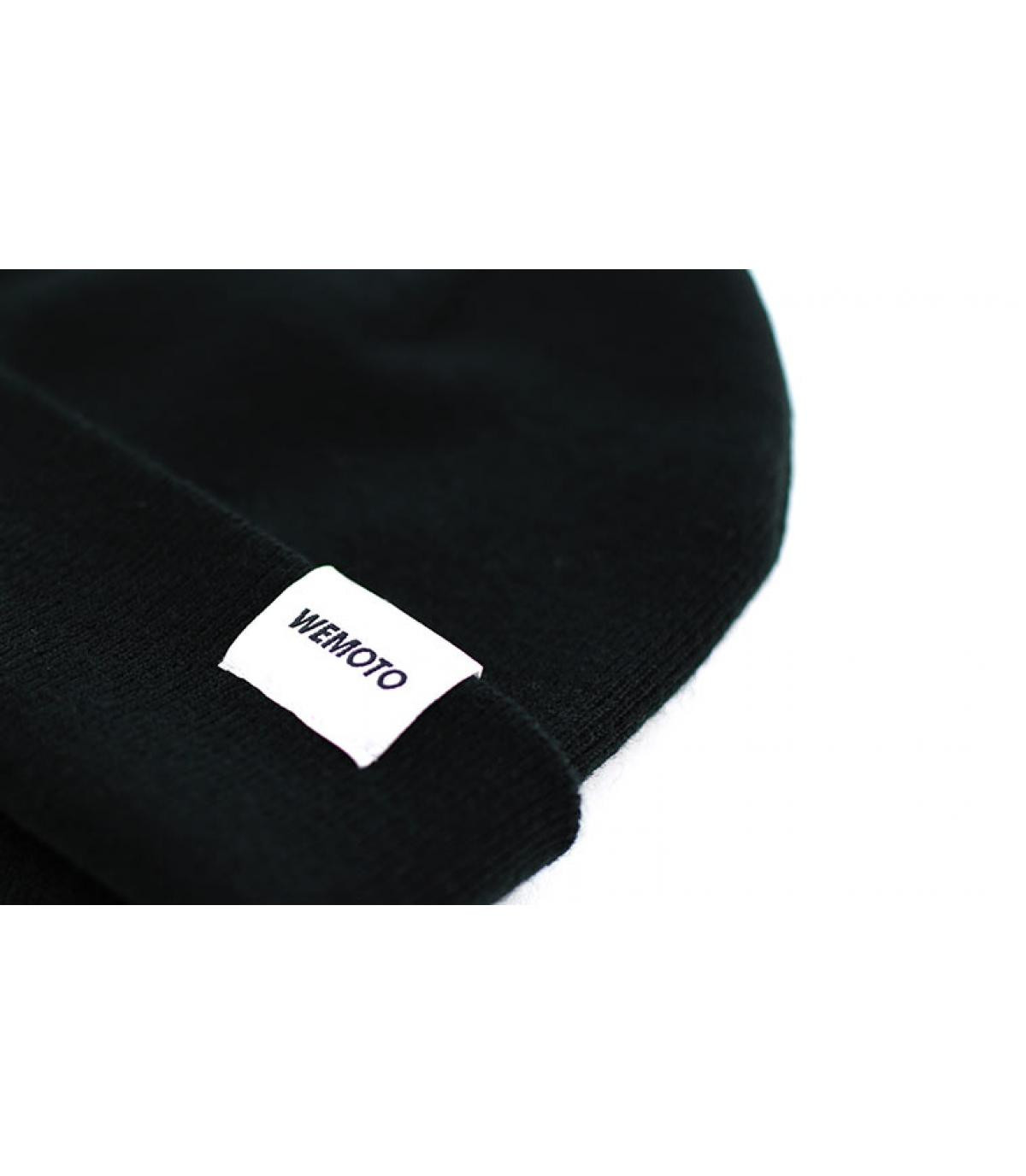 Black cuff beanie